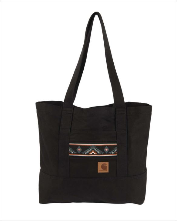 Carhartt Bethany Yellowtail 18L Firm Duck Tote - Black