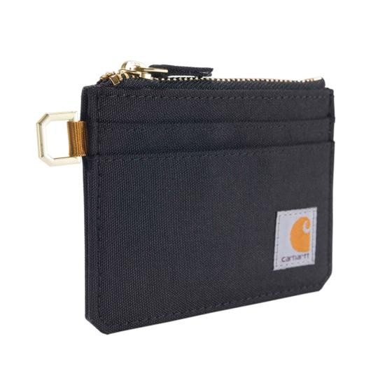 Carhartt Women's Nylon Duck Zippered Card Keeper Wallet