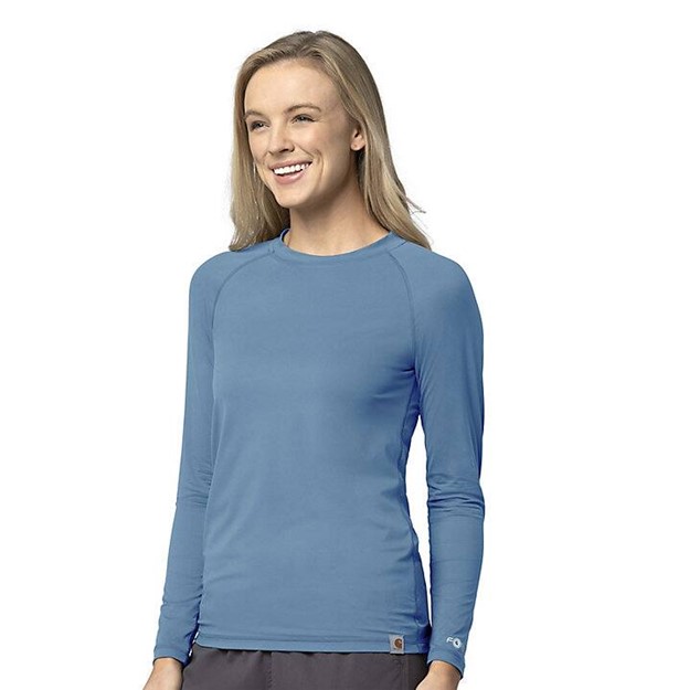 *SALE* ONLY (1) MEDIUM LEFT!! Carhartt Women's Force Sub- Scrubs Performance Long Sleeve Tee