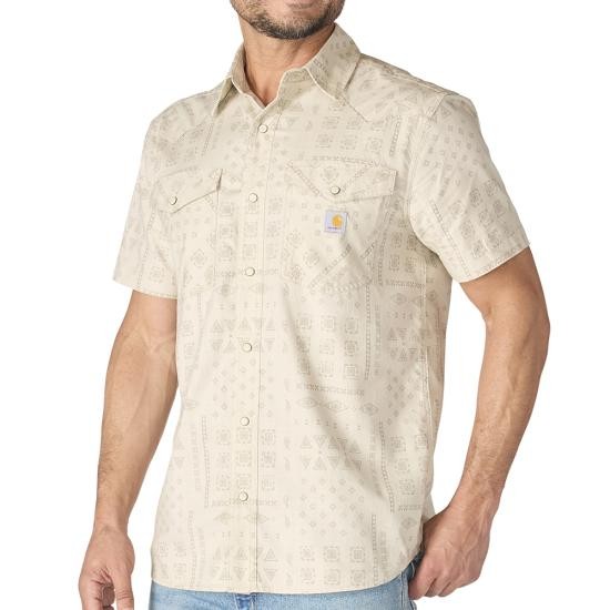 Carhartt Montana Bozeman Relaxed Snap Front S/S Shirt