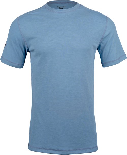 Dragonwear - HRC 2- FR Pro Dry Base Layer S/S Shirt - Steel Blue