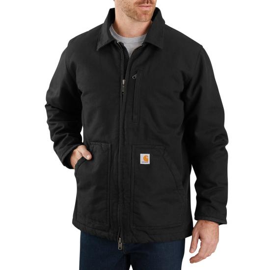 Carhartt Loose Fit Washed Duck Sherpa Lined Coat