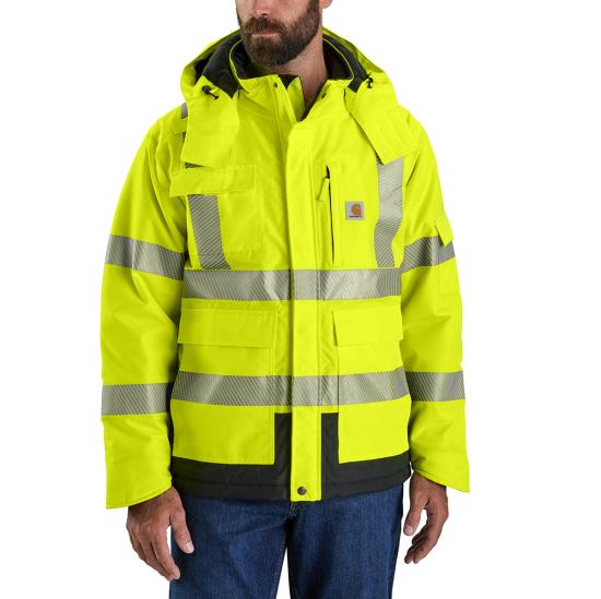 Carhartt Hi-Vis Class 3 Waterproof Insulated Sherwood Jacket