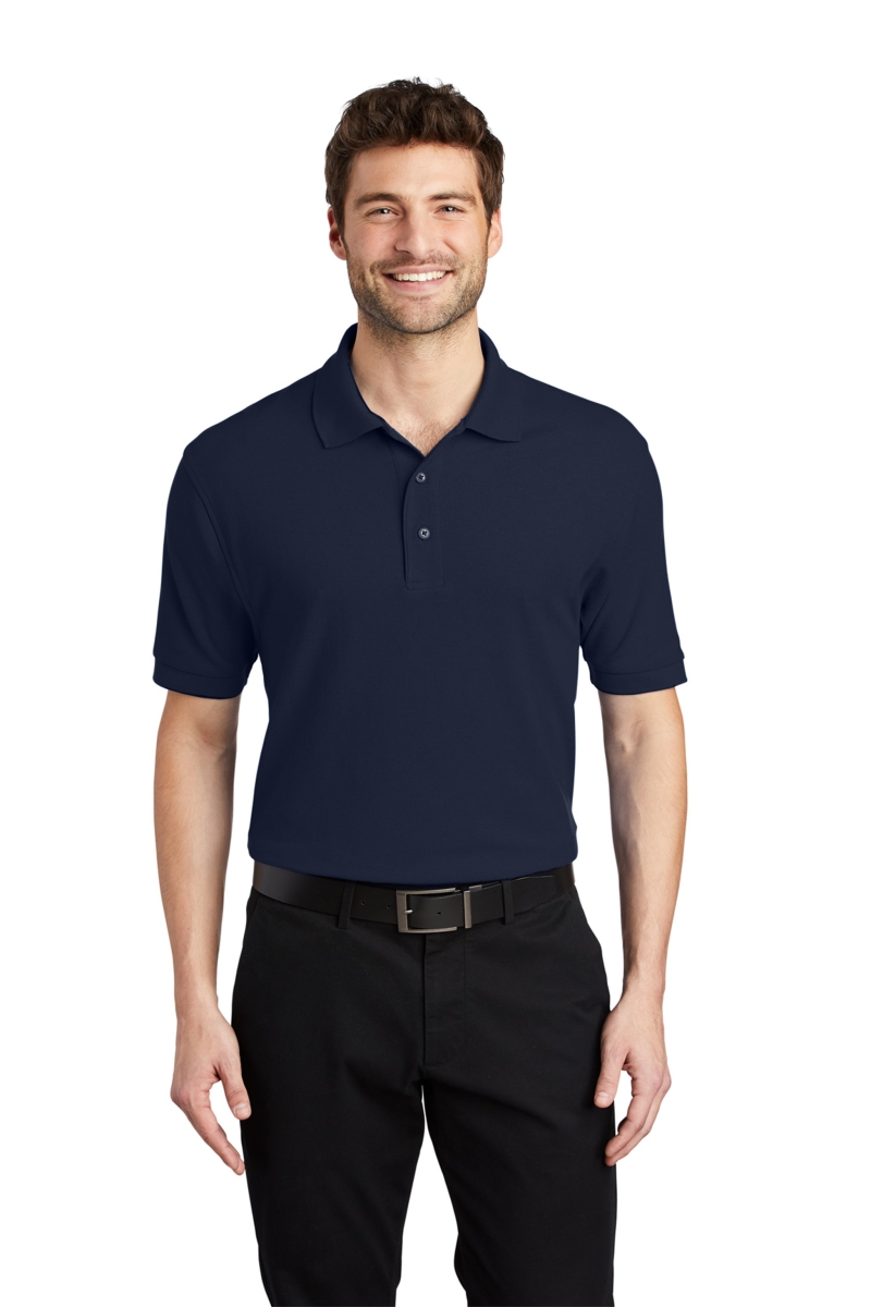 Port Authority Silk Touch Polo - Navy