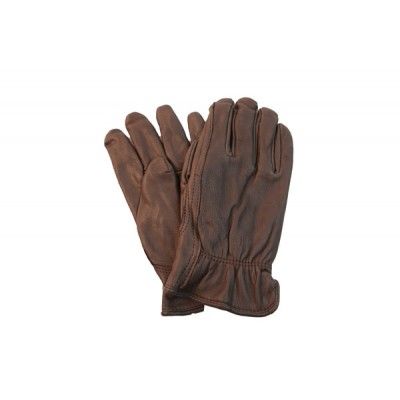 Wiebke Men's Full Grain Deerskin Lined Glove - Brown