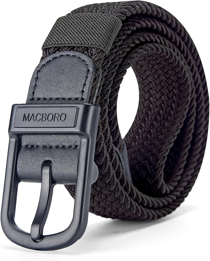 *SALE* Macboro Non-Metallic Nickel-Free TSA Approved Hypoallergenic Golf Belt