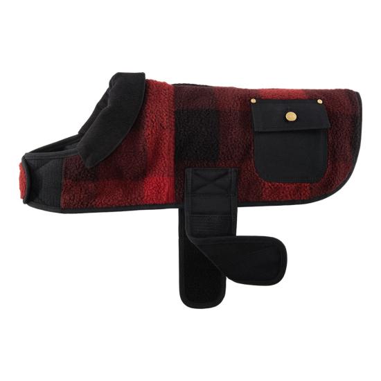 *SALE* ONLY (1) SMALL LEFT!! Carhartt Sherpa Insulated Dog Chore Coat - Hubbard Plaid
