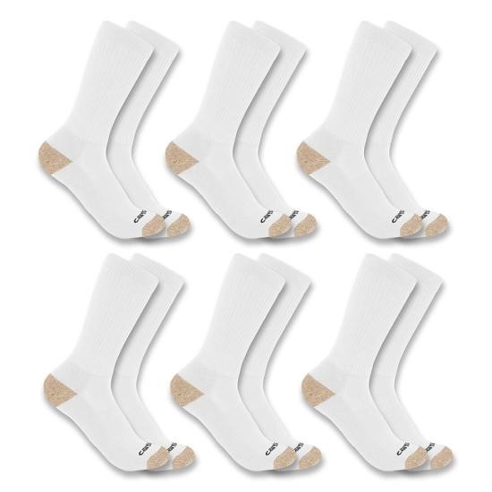 Carhartt Midweight Crew Sock - 6 Pack