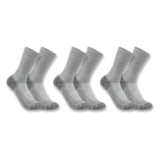 Carhartt Women's Force Midweight Crew Sock - 3 Pack