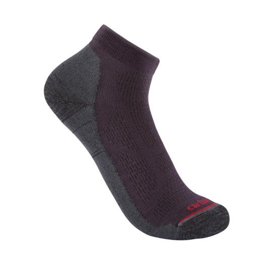 Carhartt Women's Lightweight Synthetic-Merino Wool Blend Low Cut Sock