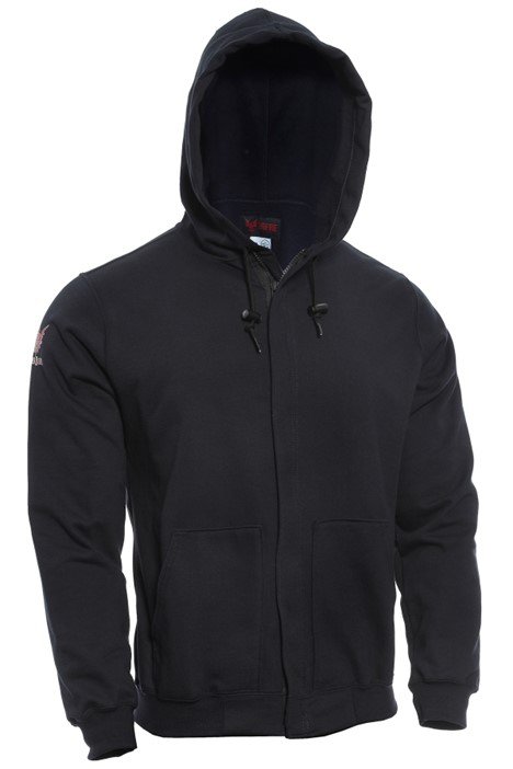 NSA DRIFIRE® FR Double Thick Hooded Zip-Front Sweatshirt - Navy