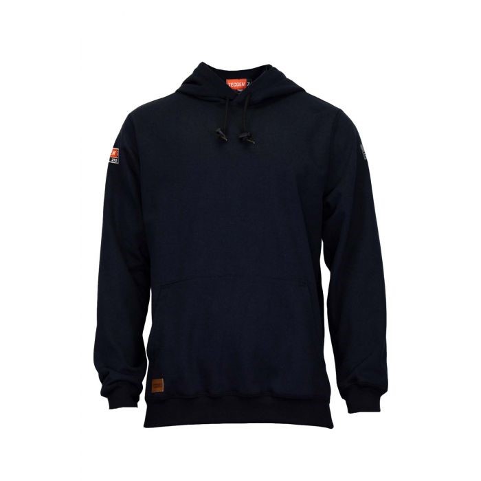 NSA FR TECGEN Heavyweight Zip-Front Hooded Sweatshirt - Navy
